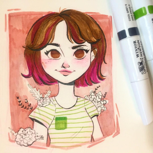 插画师Anoosha Syed的人物画集_书画_央视网