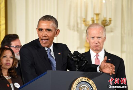 "美国总统奥巴马当地时间1月5日在白宫举行发布会,宣布一系列控枪举措,通过行政手段遏制美国频发的枪支暴力犯罪。<a