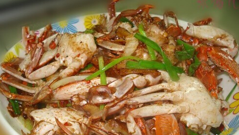 姜葱炒花蟹_台海网络广播电视台