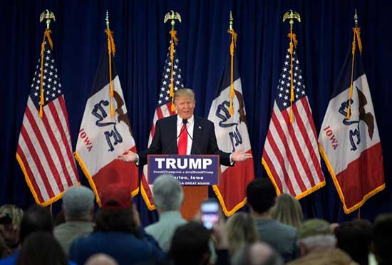 Trump has narrow lead over Cruz in Republican