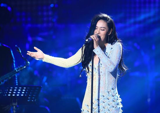 袁娅维现场飙泪 自曝单亲享受刘欢的父爱_综艺