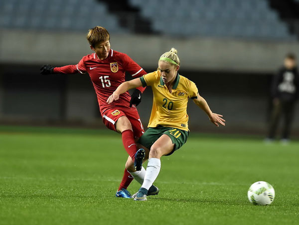 China empata 1-1 con Australia； los dos onces ya estaban clasificados para R&iacute;o 2016