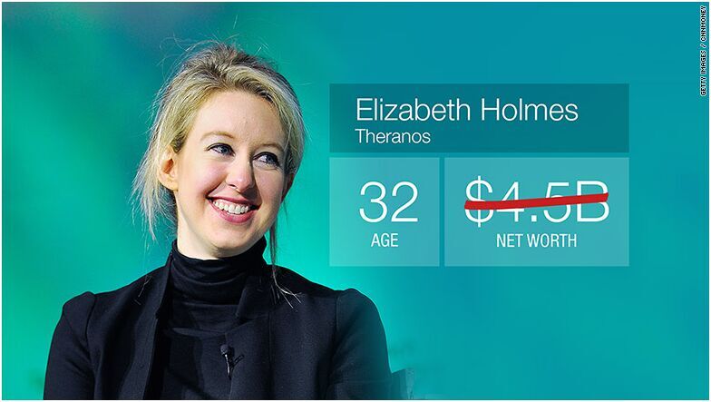 女版乔布斯身价被降为零 公司涉造假被调查_