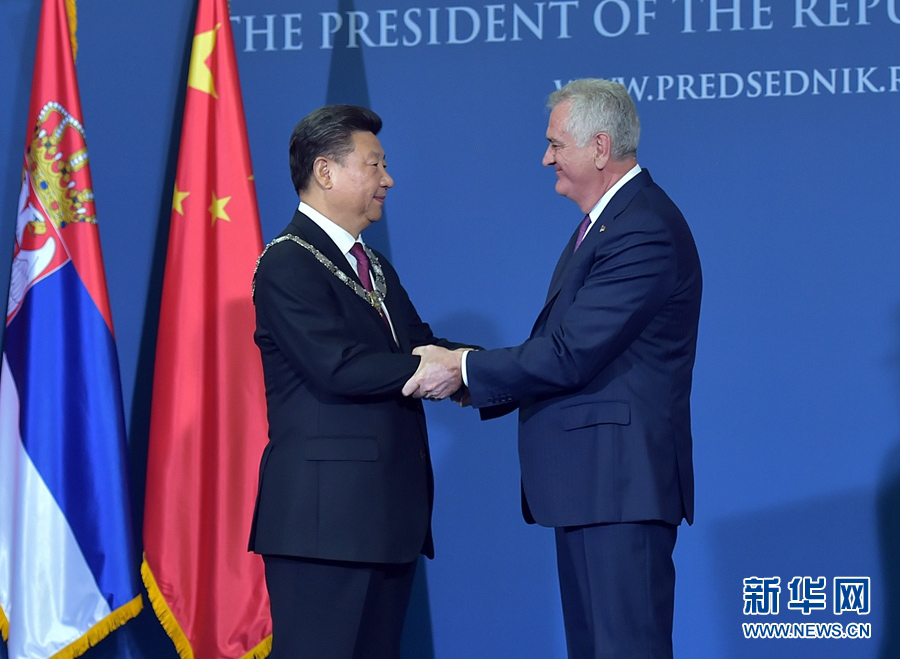 Presidente chino continúa con su visita de Estado a Serbia