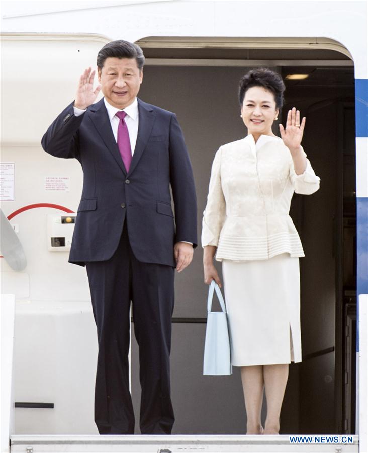 Presidente chino llega a Polonia para visita de Estado