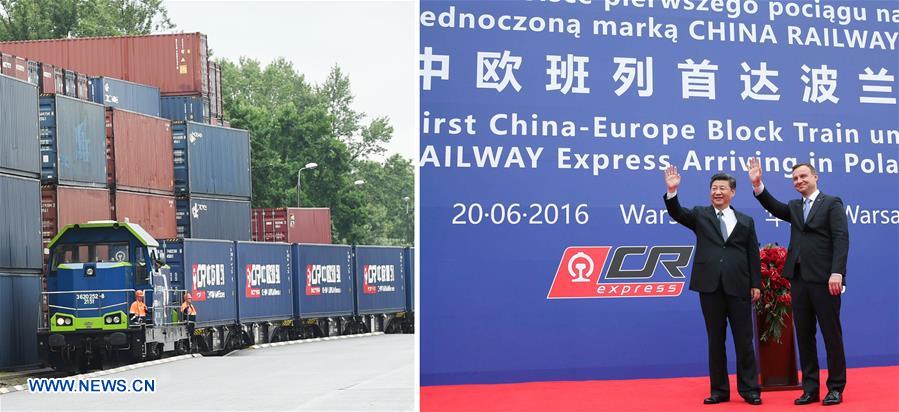 Presidentes de China y Polonia subrayan mejores v&iacute;nculos ferroviarios