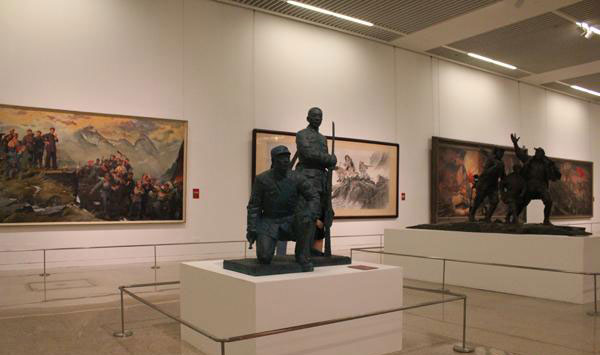 Una muestra de arte conmemora el 95 aniversario del Partido Comunista de China