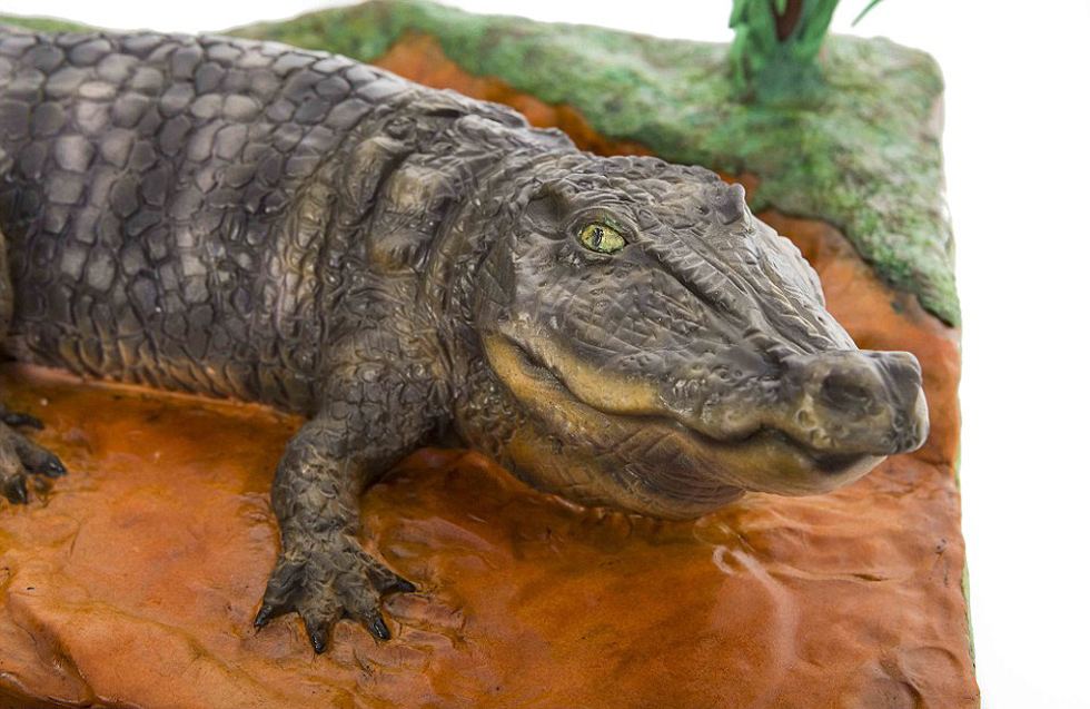 英国蛋糕师烘焙一组动物蛋糕 形象逼真或会咬