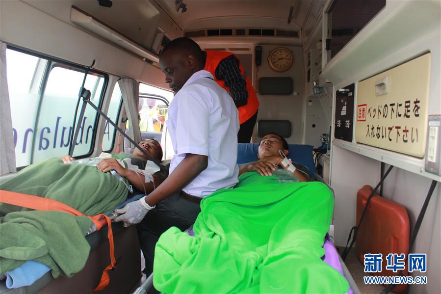 The Photo, taken on July 13, shows Chinese peacekeepers injured over the weekend during renewed fighting between rival factions of South Sudan