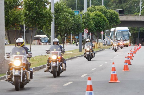 R&iacute;o de Janeiro realiza un ensayo de las operaciones de seguridad para la ceremonia de apertura