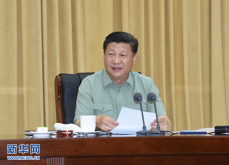 Xi said the PLA should be managed in accordance with the law and should utilize information technology to build an armed forces commensurate with China