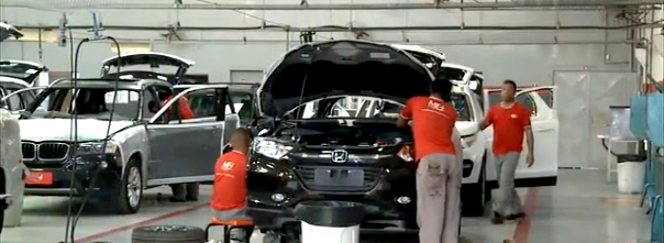 Los coches a prueba de balas se hacen popular en Brasil