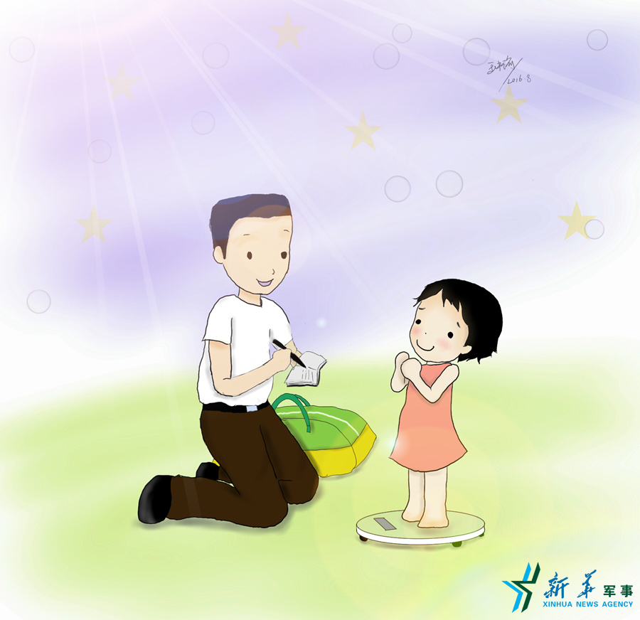 【微漫画】含含爸的礼物_新闻频道_央视网(