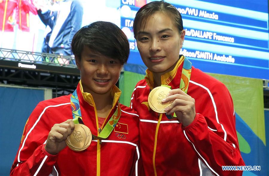 Wu Minxia y Shi Tingmao ratifican supremac&iacute;a china en el trampol&iacute;n sincronizados 3m