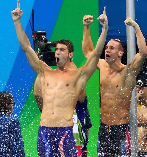 R&iacute;o 2016-Nataci&oacute;n(m): Phelps contin&uacute;a haciendo historia en R&iacute;o