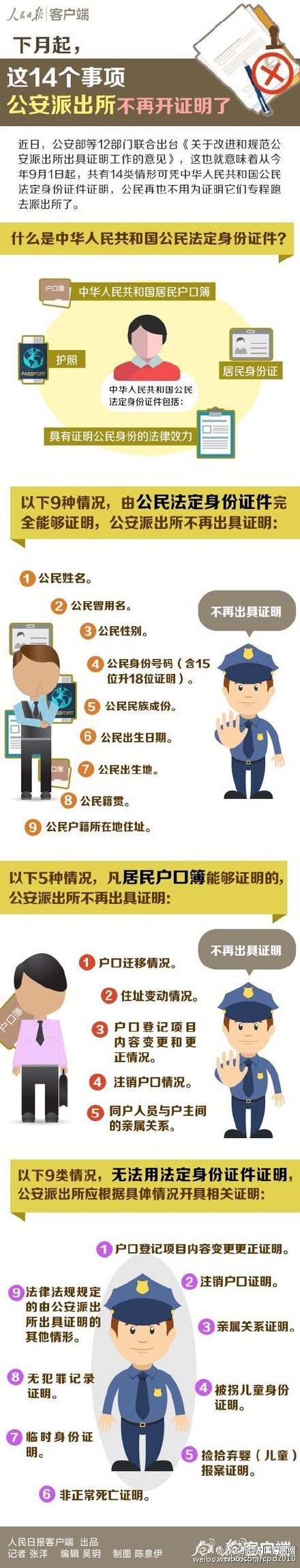 公安派出所出具证明工作意见》出台9月1日实施_新闻_央视网(cctv.com)