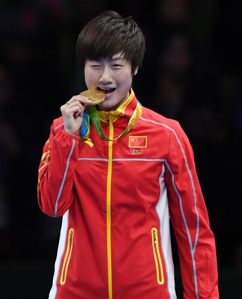 R&iacute;o 2016: Ding Ning mantiene hegemon&iacute;a china en tenis de mesa individual femenil