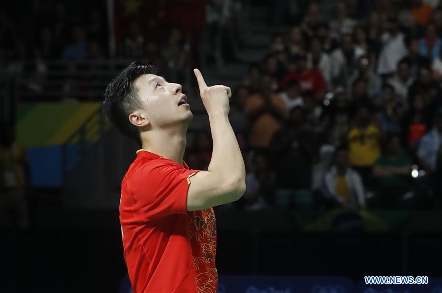 La final del tenis de mesa masculino será completamente china
