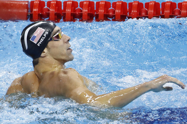R&iacute;o 2016: Michael Phelps domina los 200 m estilos por 4&ordf; vez en citas estivales