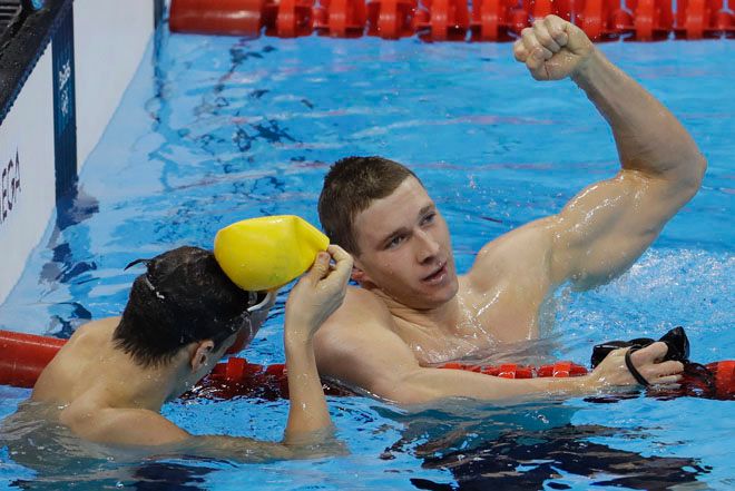 R&iacute;o 2016: Ryan Murphy gana los 200 m espalda y completa su doblete dorado