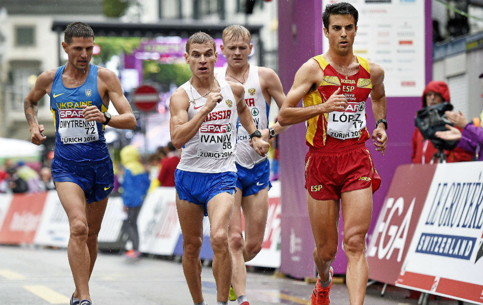 R&iacute;o 2016: Miguel &Aacute;ngel L&oacute;pez luchar&aacute; por el oro en la prueba de 20 kil&oacute;metros marcha(Foto de archivo)