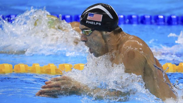 Phelps busca repetir en los 100 m mariposa sus triunfos de Atenas, Beijing y Londres