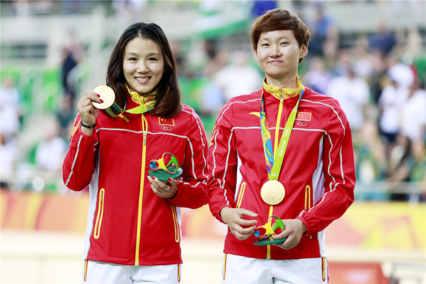 Chinese duo making history for their country -- and doing so after so many close calls.