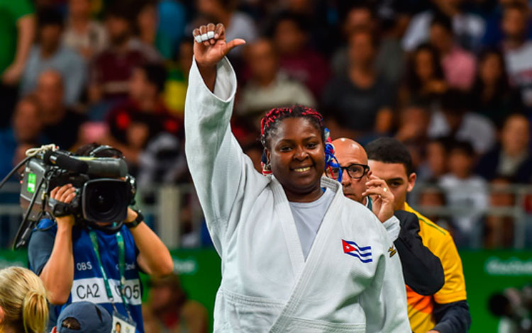 La judoca Idalys Ortiz (+78 kg) consigue la primera medalla para Cuba