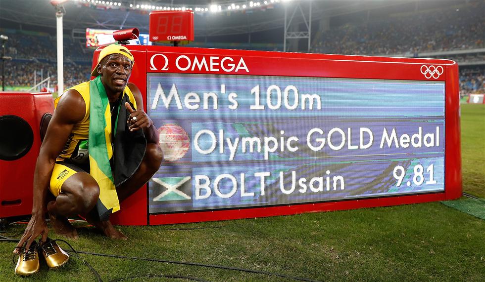 R&iacute;o 2016-Atletismo (m): Usain Bolt gana por 3&ordf; ocasi&oacute;n consecutiva el oro en los 100 m