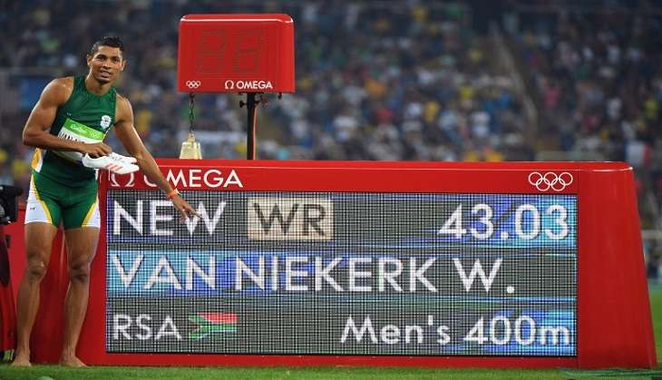 R&iacute;o 2016: Van Niekerk，oro ol&iacute;mpico y r&eacute;cord mundial en los 400 metros lisos masculinos