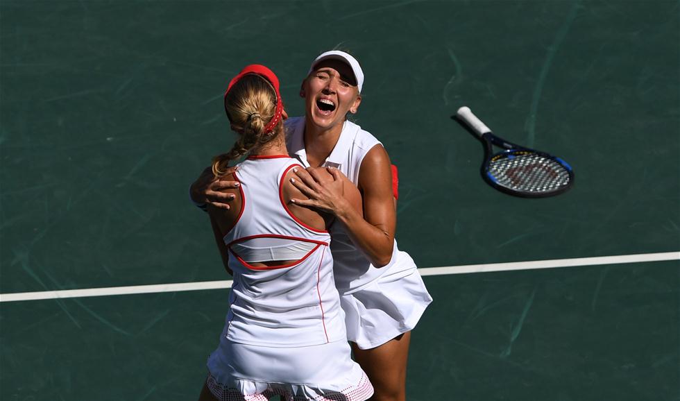 Río 2016-Tenis Dobles (f): Vesnina y Makarova le quitan el oro a Hingis y Bacsinszky