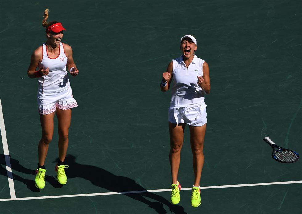 Río 2016-Tenis Dobles (f): Vesnina y Makarova le quitan el oro a Hingis y Bacsinszky