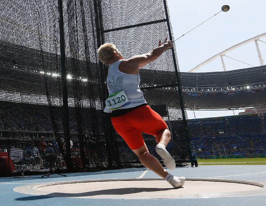 R&iacute;o 2016: Anita Włodarczyk pulveriza su propio r&eacute;cord mundial con un espectacular lanzamiento de 82, 29 m