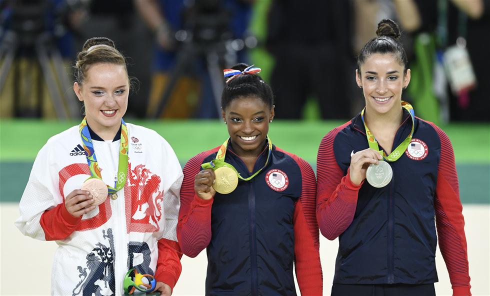 R&iacute;o 2016: Simone Biles concluye su paso por R&iacute;o de Janeiro con 4 oros y 1 bronce