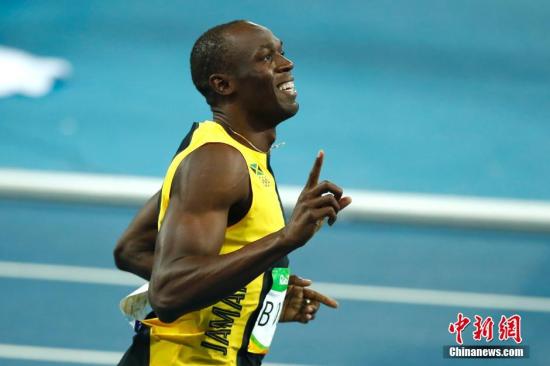 资料图片：博尔特