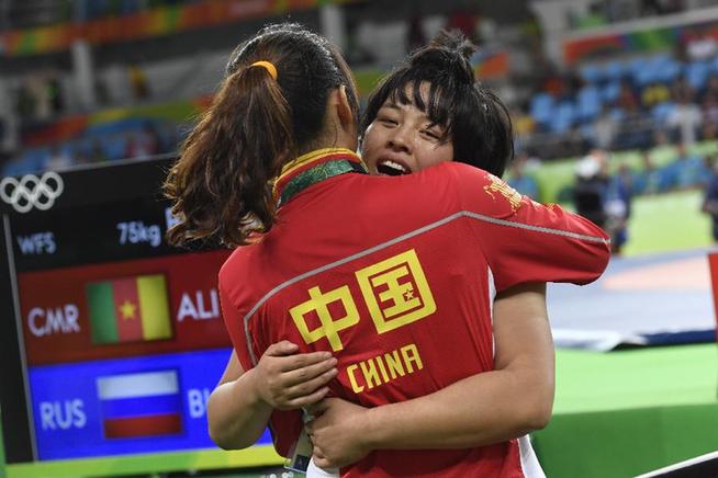 R&iacute;o 2016-Lucha Libre (f): China suma otra medalla de bronce por mediaci&oacute;n de Zhang Fengliu en los 75 kg