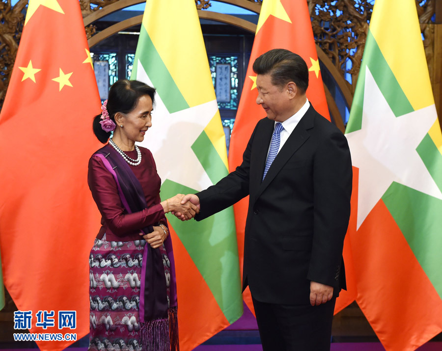 President Xi Jinping has met with Myanmar