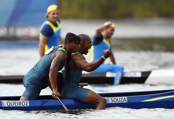 Brasil alcanza la plata por intermedio de Erlon Silva y Isaquias Queiroz