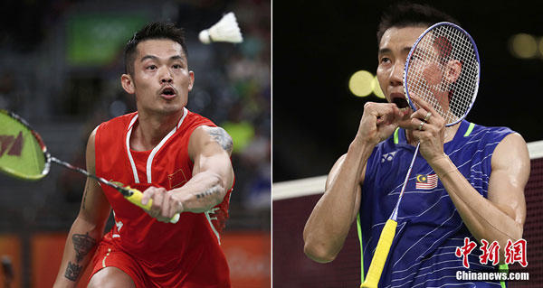 Lee logra una victoria &eacute;pica frente a Lin Dan en la semifinal