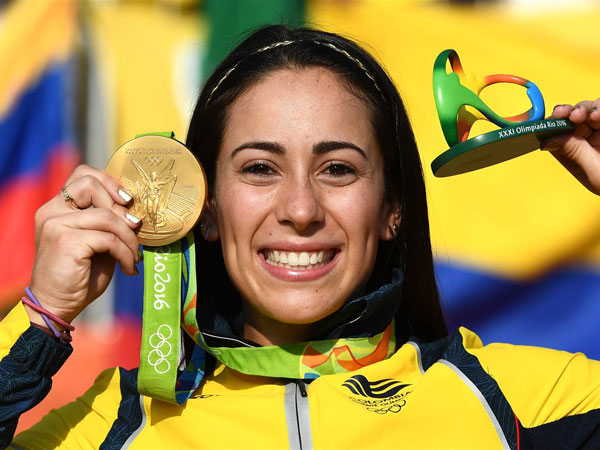 La colombiana Mariana Paj&oacute;n defiende con &eacute;xito su t&iacute;tulo ol&iacute;mpico