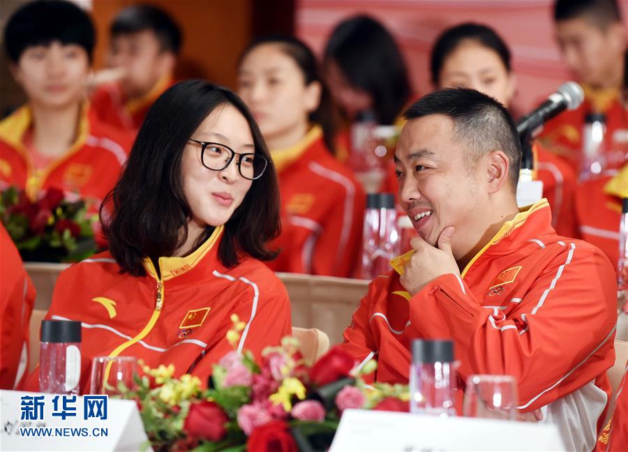 A delegation of Chinese Olympic athletes is paying a 3-day visit to Hong Kong.