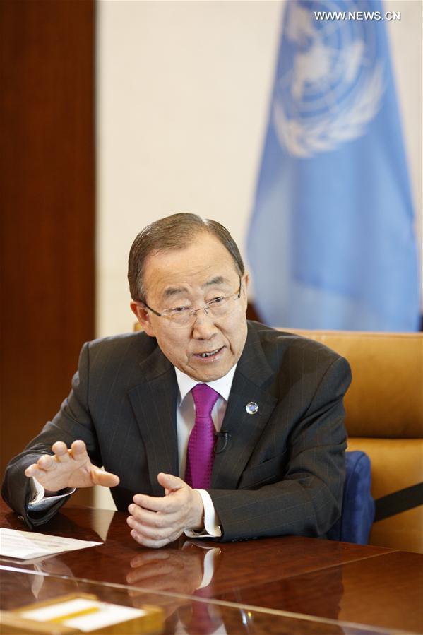 الأمين العام للأمم المتحدة بان كي- مون