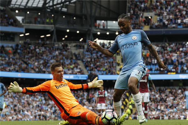 English Premier League: Sterling scores brace as Citizens stay perfect under Guardiola