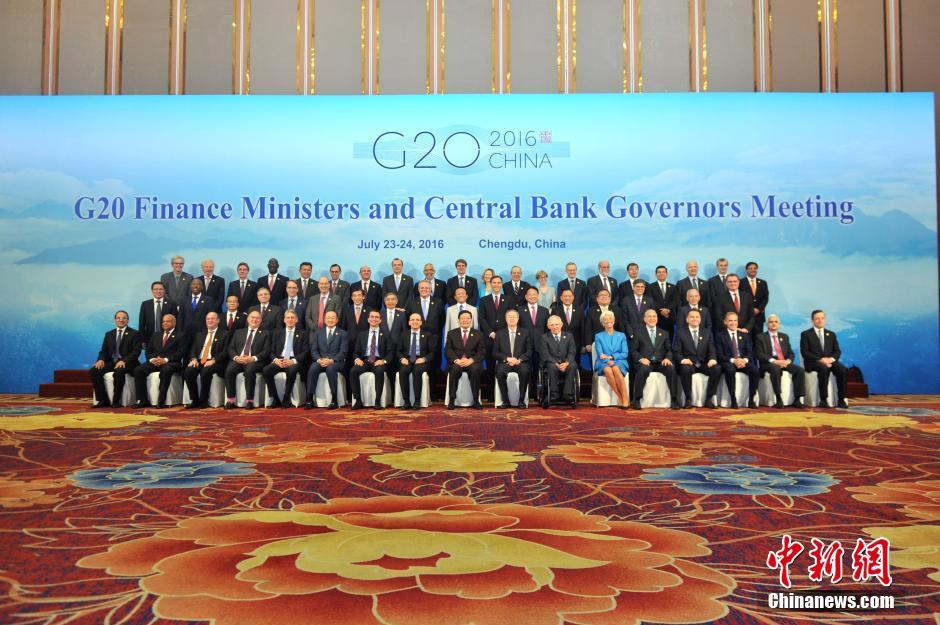 Ministros de Finanzas y los gobernadores de Bancos Centrales del G20 se reunieron en el julio