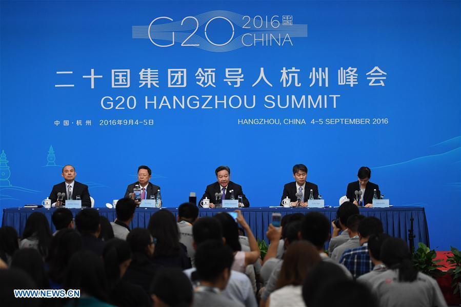 Press Conference Of B20 Summit Held In China's Hangzhou - CCTV News ...