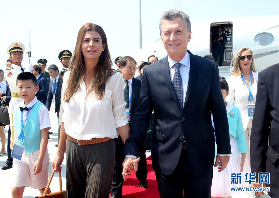 El Presidente de Argentina llega a Hangzhou