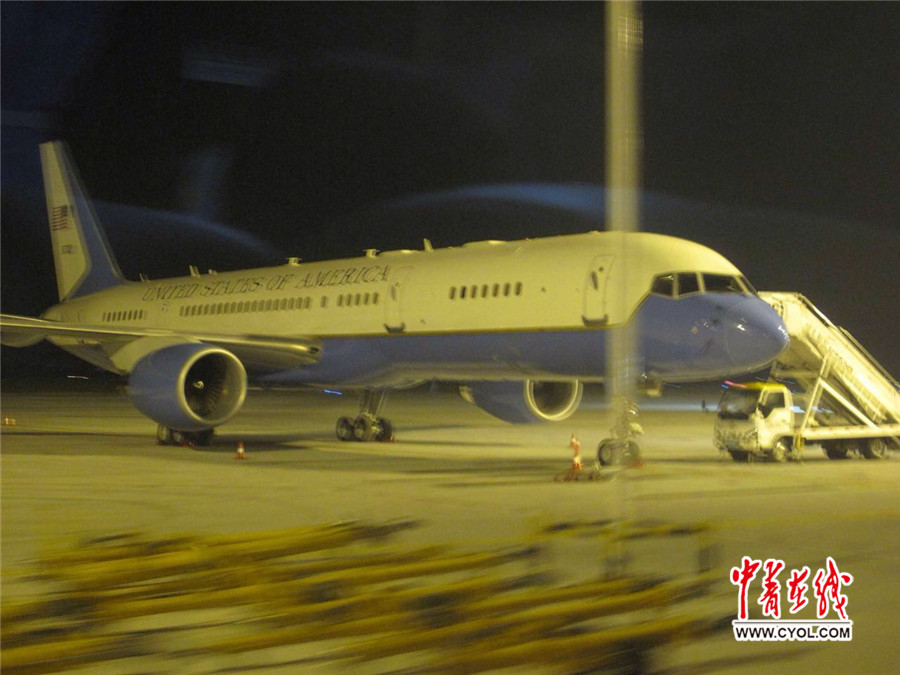 G20杭州峰会 各国领导人的专机在哪儿过夜?