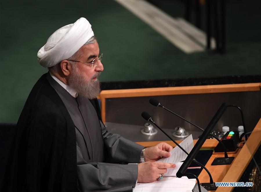 Presidente iran&iacute; pronuncia discurso durante Asamblea General de ONU