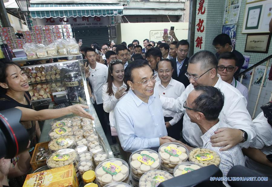 El primer ministro de China, Li Keqiang hizo una gira de inspecci&oacute;n el martes por la tarde. (Xinhua/Ju Peng)