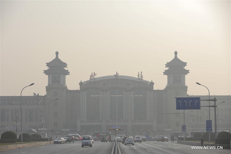 Esmog cubre el norte de China